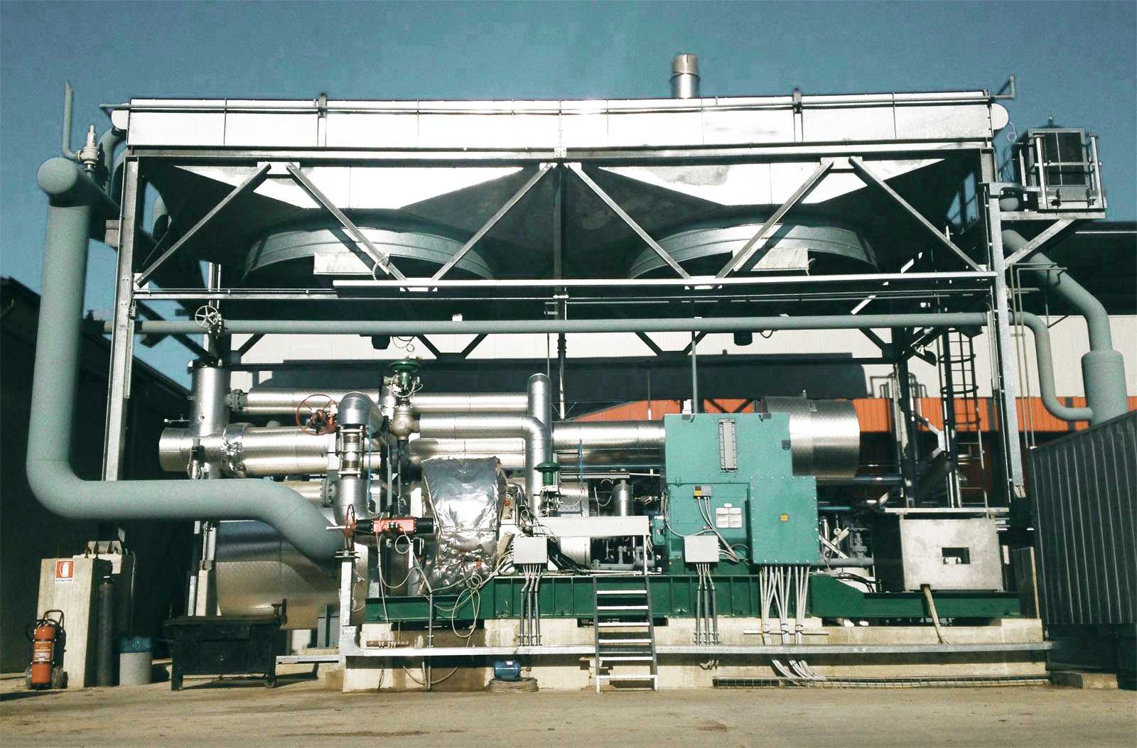 Biomass ORC power plant