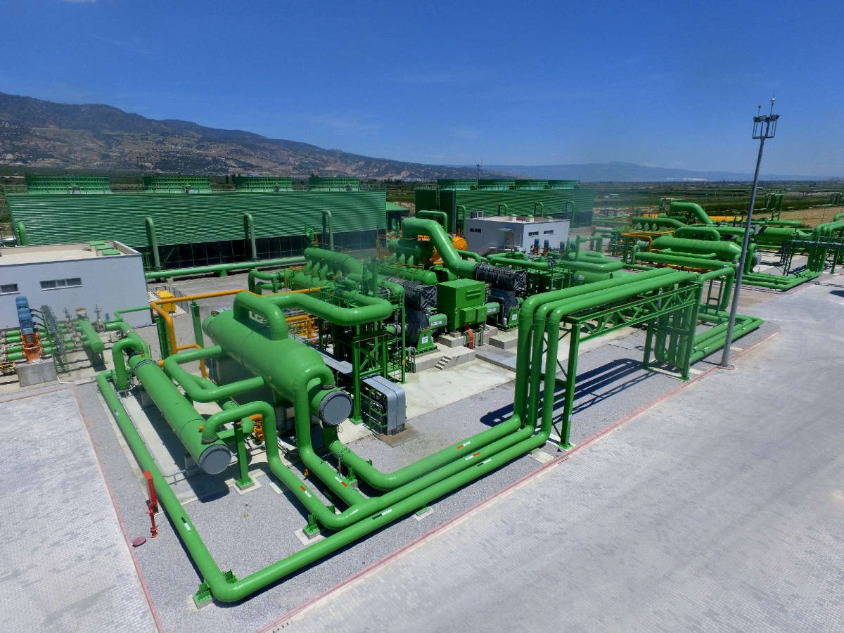 Geothrmal ORC power plant Turkey